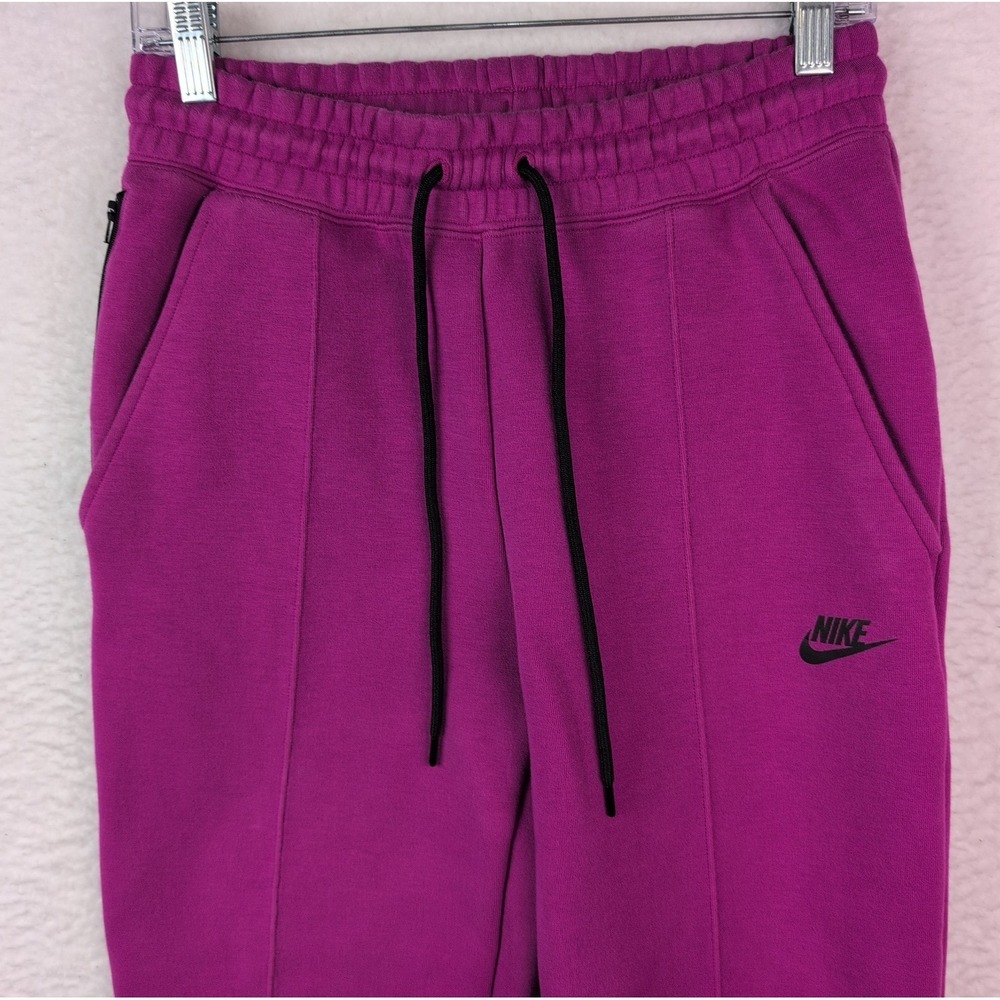 Nike Sportswear Tech Fleece Jogger Pants Women's Small Sweet Beet - Picture 3 of 8